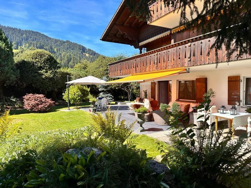 3 Bedroom Classic Chalet In Gstaad By Smiling House Exterior photo